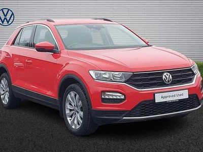 Begagnad VW T-Roc SE 115 HK (84 kW) 2018 Röd SUV