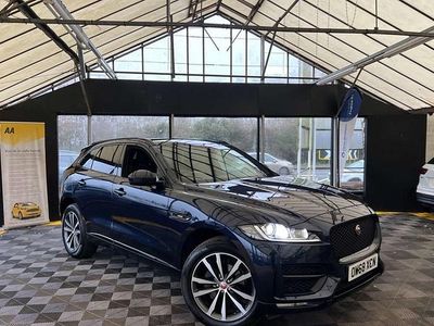 Used Jaguar F-Pace R-Sport 240 HP (176 kW) 2019 Blue SUV