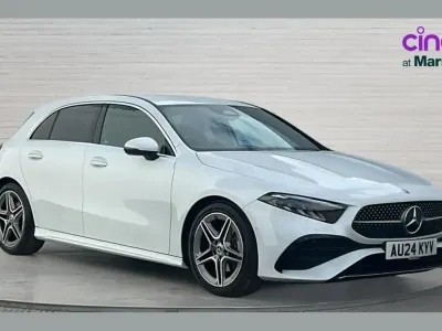 Usado Mercedes A200 AMG Line Premium 161 CV (118 kW) 2024 Blanco Utilitario