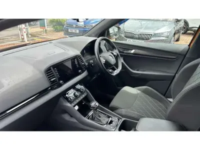 Used Skoda Karoq SportLine 190 HP (139 kW) 2023 Orange SUV