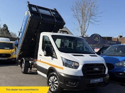 Used Ford Transit 130 HP (95 kW) 2021 White Cabriolet