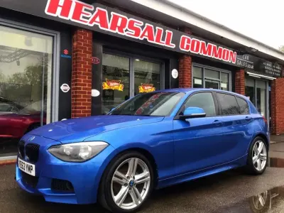 Used BMW 116 M Sport 114 HP (83 kW) 2013 Blue Hatchback