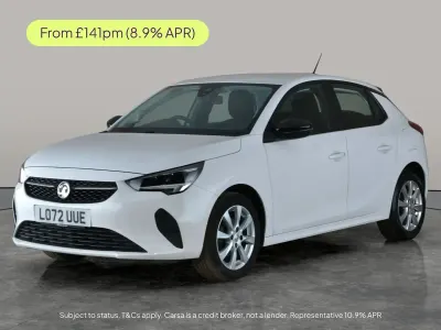 Second-hand Vauxhall Corsa Design Edition 75 CP (55 kW) 2022 Alb Hatchback