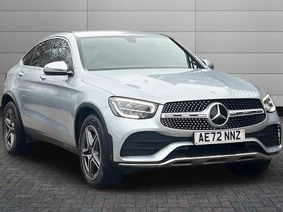 Used Mercedes GLC220 AMG line 194 HP (142 kW) 2023 Silver Coupe