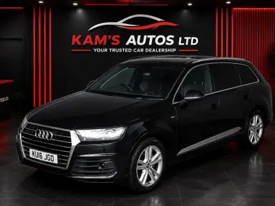 Used Audi Q7 S-Line 2016 Black SUV