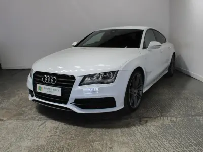 Used Audi A7 Sportback S-Line 2013 White Hatchback