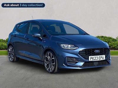 Used Ford Fiesta ST-Line X 2023 Blue Hatchback