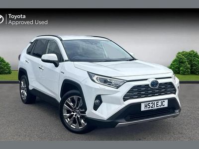 Used Toyota RAV4 Hybrid 214 HP (157 kW) 2021 White SUV