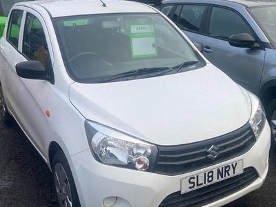 White Used 2018 Suzuki Celerio Hatchback | £4,999 (Fair price)