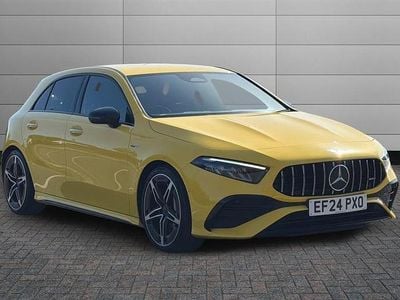 Used Mercedes A35 AMG Premium 306 HP (225 kW) 2024 Sun yellow Hatchback