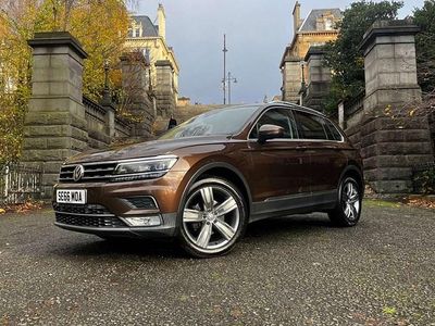 Used VW Tiguan SEL 150 HP (110 kW) 2017 Brown SUV