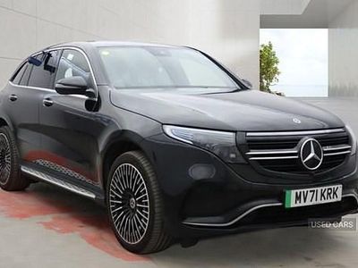 Used Mercedes EQC400 AMG Line Premium 300 kW (408 HP) 2022 Black SUV