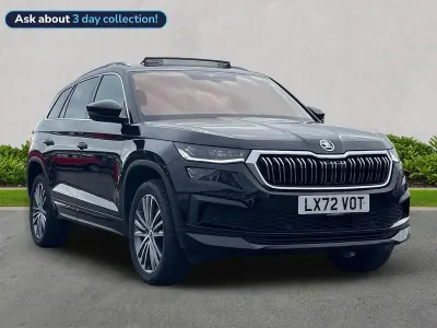 Used Skoda Kodiaq LAURIN & KLEMENT 150 HP (110 kW) 2022 Black SUV