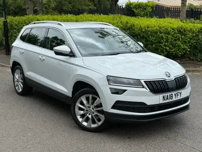 Second-hand Skoda Karoq SE L 150 CP (110 kW) 2018 Alb SUV