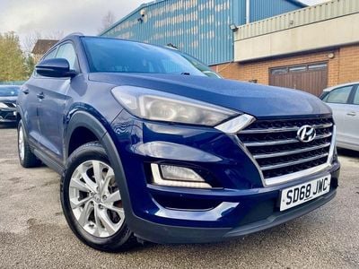 Blue Used 2018 Hyundai Tucson SE SUV | £10,450 (Fair price)