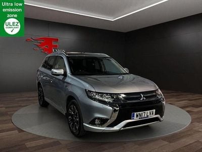 Silver Used 2017 Mitsubishi Outlander P-HEV SUV | £9,700 (Good price)