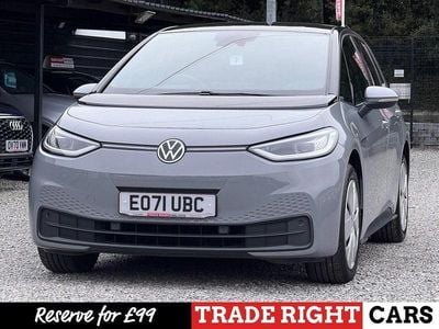 Used VW ID.3 Pro 106 kW (145 HP) 2021 Grey Hatchback