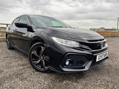 Black Used 2017 Honda Civic EX Hatchback | £7,995 (Expensive)