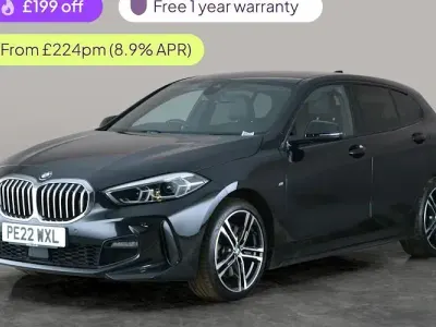 Used BMW 120 M Sport 190 HP (139 kW) 2022 Black Hatchback