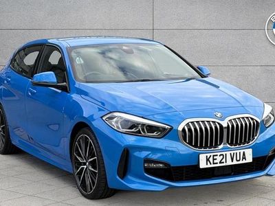 Used BMW 118 M Sport 134 HP (98 kW) 2021 Blue Hatchback