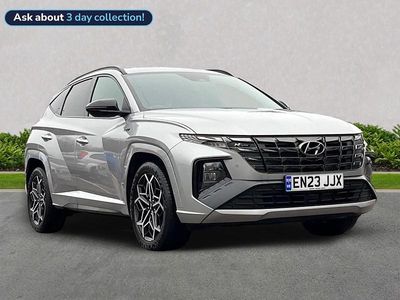 Silver Used 2023 Hyundai Tucson N Line SUV | £21,599 (A bit pricey)