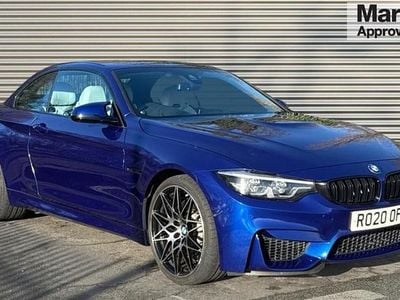 Blue Used 2020 BMW M4 Cabriolet Competition Edition Cabriolet | £37,745 (Good price)