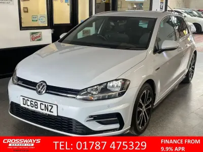 Used VW Golf VII R-line 150 HP (110 kW) 2019 Silver Hatchback