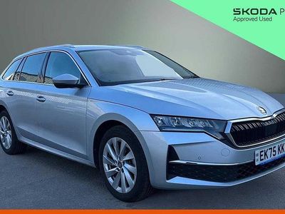 Used Skoda Octavia SE L 147 HP (108 kW) 2025 Silver Estate