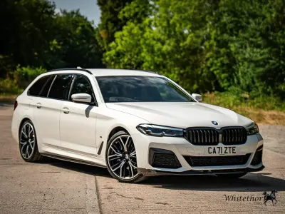 Used BMW 520 M Sport 2021 White Estate