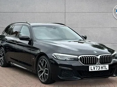 Used BMW 520 M Sport 187 HP (137 kW) 2023 Black Estate