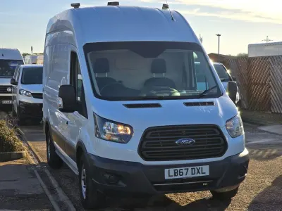 Used Ford Transit 130 HP (95 kW) 2018 White Van