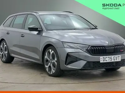 Used Skoda Octavia vRS 195 HP (143 kW) 2026 Graphite grey metallic Estate