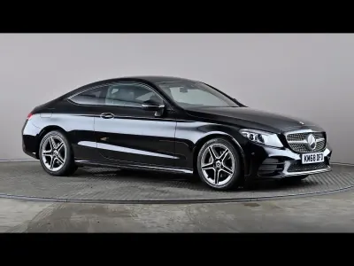 Used Mercedes C200 AMG Line Premium 2018 Black Coupe