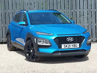 Second-hand Hyundai Kona Edition 120 CP (88 kW) 2021 Albastru SUV