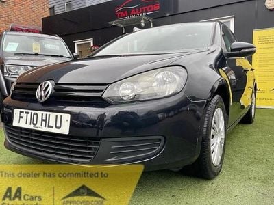 Used VW Golf VI S 105 HP (77 kW) 2010 Black Hatchback