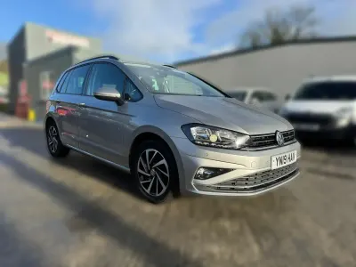 Used VW Golf Sportsvan Match 116 HP (85 kW) 2019 Silver MPV