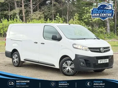 Used Vauxhall Vivaro S 2021 White MPV