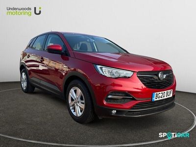 used Vauxhall Grandland X 1.2 TURBO SE EURO 6 (S/S) 5DR PETROL FROM 2020 FROM CLACTON-ON-SEA (CO15 3AL) | SPOTICAR