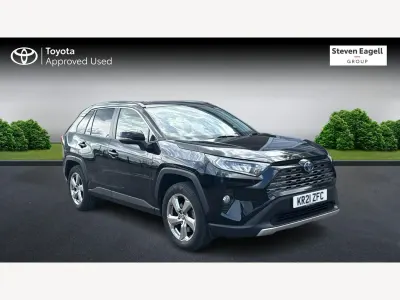 Usado Toyota RAV4 Design 218 CV (160 kW) 2021 Negro SUV