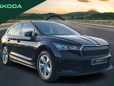 Black Used 2022 Skoda Enyaq iV ecoSuite SUV | £14,399 (Fair price)
