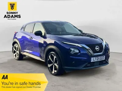 Used Nissan Juke S 114 HP (83 kW) 2021 Blue SUV