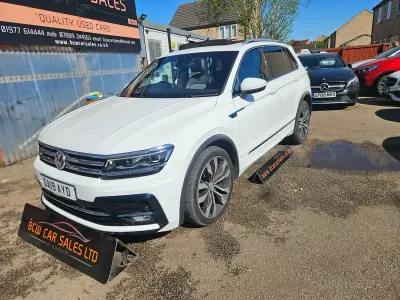 Used VW Tiguan R-line 150 HP (110 kW) 2019 White SUV
