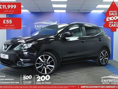Black Used 2018 Nissan Qashqai Tekna SUV | £11,999 (Fair price)
