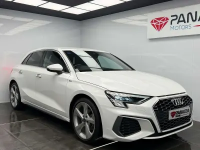 Used Audi A3 Sportback S-Line 110 HP (80 kW) 2022 White Hatchback