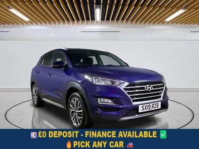 Blue Used 2019 Hyundai Tucson Premium SUV | £9,999 (Fair price)