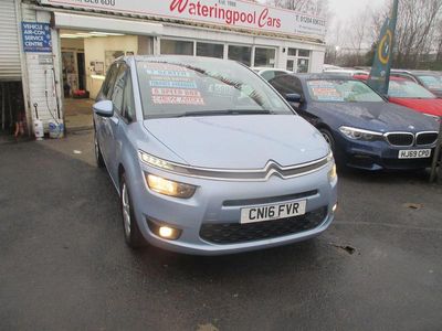 Used Citroën Grand C4 Picasso VTR Sport 120 HP (88 kW) 2016 Blue MPV