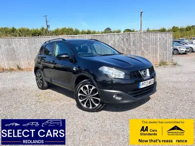 Used Nissan Qashqai 360º 117 HP (86 kW) 2013 Black SUV