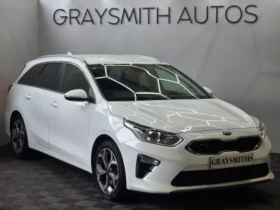 Used Kia Ceed 136 HP (100 kW) 2019 White Hatchback