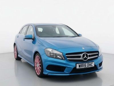 Blue Used 2015 Mercedes A200 AMG Hatchback | £5,995 (Fair price)