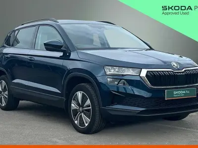 Used Skoda 110 R SE Drive 81 HP (59 kW) 2022 Petrol blue metallic Estate